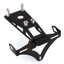 (nero) Per Ducati 899 959 1199 1299 Panigale Portatarga per moto, accessorio per l'eliminazione del
