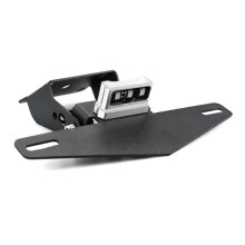 (Argento) Supporto per targa posteriore per moto per KTM-DUKE 125 250 390 200 2013-2019 Supporto per