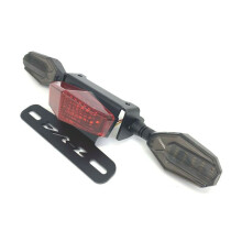 (Red-D) Accessori per moto, indicatore di direzione, eliminatore parafango posteriore, supporto per