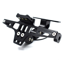 (Oro) Supporto targa per moto in lega di alluminio CNC con LED per KTM 200 DUKE 390 Duke 690 Duke /
