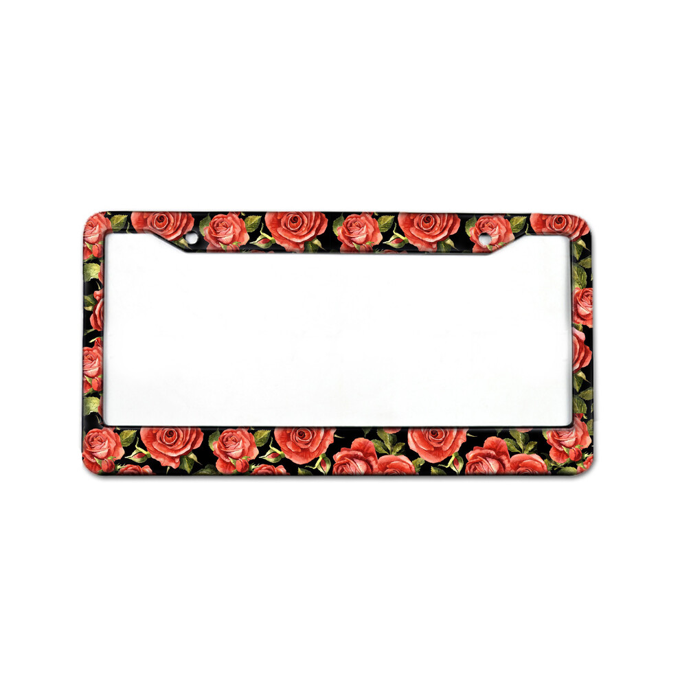 (8)Cadre de plaque d'immatriculation de spécification américaineSupport de plaque d'immatriculationMatériau