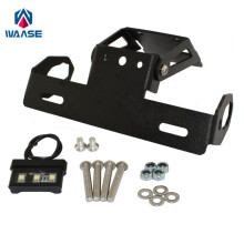 Voor Kawasaki Ninja 650 Z650 2017 2018 2019 2020 2021 2022 Kentekenplaathouder Frame Met Led Licht Staart