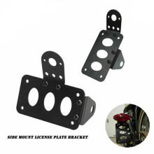 7/8 "22mm Kentekenplaathouder Beugel Montage Kit Accessoires Voor Old School Motorcycle Cruiser Bobber