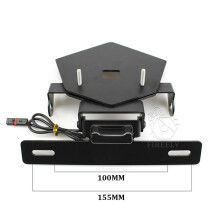 (100-155mm) kentekenplaathouder Motorcycle Tail Tidy Voor BMW S1000RR S1000R M1000RR 2019-2023 verstelbare