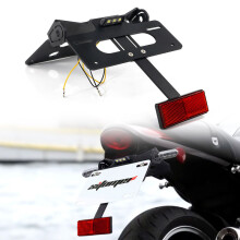 (Zwart) Kentekenplaathouder Fit Voor Kawasaki Z900RS 2018-2022 2023 Motorfiets Accessoires Achterlichten