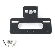 (Zwart) Voor Kawasaki ZX-25R 2020-2023 ZX-4RR ZX-4R Se Motorfiets Spatbord Eliminator Kit Achterlichten