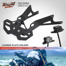 Für HONDA CB650R CBR650R 2021-2023 Kurze Kennzeichen Halter Motorrad Schwanz Ordentlich Fender Eliminator