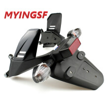 (Klar) Kennzeichenhalter für hinteren Kotflügel für HONDA CBR 600RR, CBR600RR 03–06, CBR1000RR 04–05.