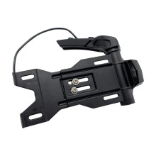 (zwart) Zijkentekenverplaatsingsset met LED-displaybeugel, geschikt voor Indian Scout Rogue Twenty Sixty