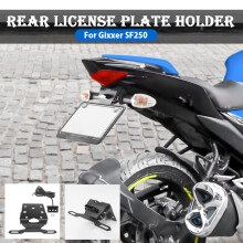 (Zwart) Voor Suzuki Gixxer SF250 SF 250 2019-2022 Motorcycle Tail Tidy Fender Eliminator Achter Kentekenplaathouder