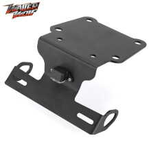 (Zwart) Plaat Houder Voor YAMAHA Tenere 700/World Raid XTZ690/RALLY Motorfiets Licentie Beugel Achterlichten