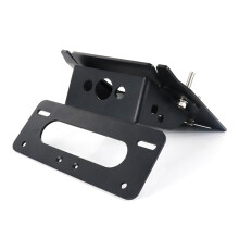 (Zwart) Achterlichten Tidy Fender Eliminator Fit Voor Honda Grom MSX125 2017 2018 2019 2020 Licentie