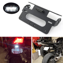 (zwart) Fit Voor BMW S1000RR 2009-2018 S1000R 2014-2019 Motorfiets Achterlichten Netjes Kentekenplaathouder