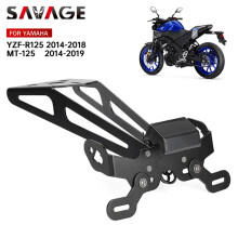 Kentekenplaathouder LED Licht Voor YAMAHA YZF R125 MT125 2014-2019 MT 125 Motorfiets Accessoires Tail