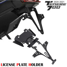 Motorfiets Accessoires Kentekenplaathouder Voor Yamaha Tenere 700 Tenere700 2020 2021 Achter Kentekenplaathouder