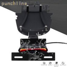 Voor XSR 700 XSR700 16-21 Fender Eliminator Registratie Kentekenplaathouder Led-achterlicht richtingaanwijzer
