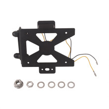 (zwart) voor BMW K100 Kentekenplaathouder Side Eliminator Pagina Tidy Kit Frame Ondersteuning Met LED