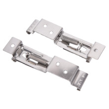 (2 Stuks) 2 Stuks Europese Auto Kentekenplaat Frame Houder Trailer Clips Lente Beugel Voor Vrachtwagen