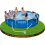Intex INTEX 28212UK Metal Frame Pool Set, Blue 1