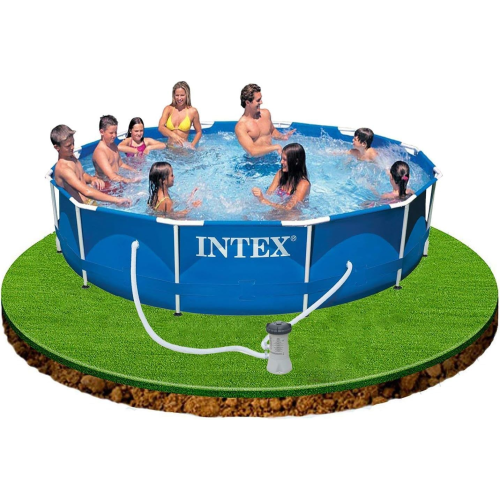 Intex INTEX 28212UK Metal Frame Pool Set, Blue