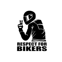 (Schwarz A) Motorradfahrer-Fahrzeugaufkleber auf Autos, vergoldete Motorradfahrer-Autofahrzeugaufkleber,