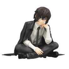 (Χωρίς κουτί)FuRyu Bungo Αδέσποτα σκυλιά 12cm Dazai Osamu Noodles Press Figure Ιαπωνικά