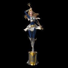 (C-With)Original League of Legends Jinx Figure Arcane 2 Anime Figures Παιχνίδι Περιφέρεια