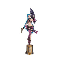 (A-Con caja) Figura original de League of Legends Jinx Arcane 2 Figuras de anime Juego Periferia Decoración