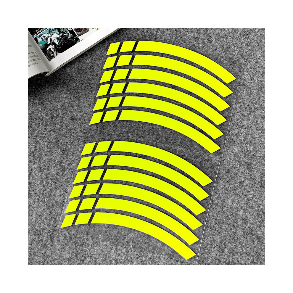 (Blade-FL) Pour HONDA PCX 125 PCX125 PCX-125 Autocollants réfléchissants pour roues de moto, autocollants