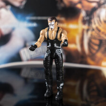 (VALKOINEN-6 tuumaa)WWE AEW WWF WWF Wrestling Figuuripaini Undertaker Roman Reigns Sting JIMMY JEY USO 6 tuuman 7" paini
