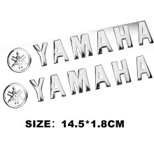 (4) voor YAMAHA motorfiets voertuig stickers sticker 3D logo R3 R6 MT-07 MT-09