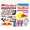 (FG083)Μοτοσικλέτα Red Bull Logo Αυτοκόλλητα Αυτοκινήτων Χαλκομανίες 2
