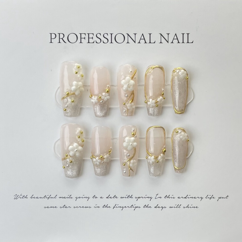 (L)Stickers Ongles Oeil de Chat Français Chic Idéal Pour Les Amateurs de Mode