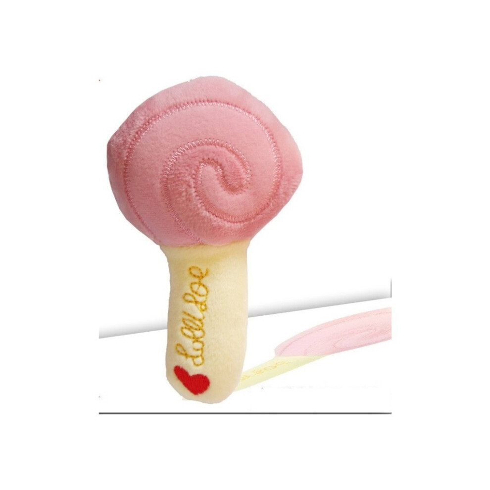 (Pink)Fournitures pour animaux de compagnie chien mâcher des jouets sonores colorés amusants doux durables résistant aux morsures