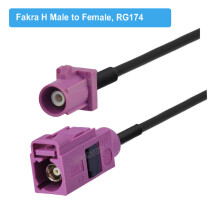 (5M-Fakra H M naar Vrouw) RG174 Kabel Fakra A B C D E F G H I K Z Man-vrouw Pigtail Autoradio Antenne