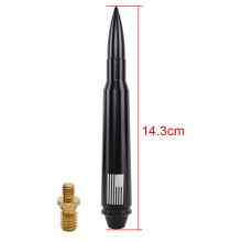 (14,3 cm) 8 cm 14 cm antena samochodowa aluminiowa antena radiowa AM FM do Jeepa Wranglera TJ JK JL