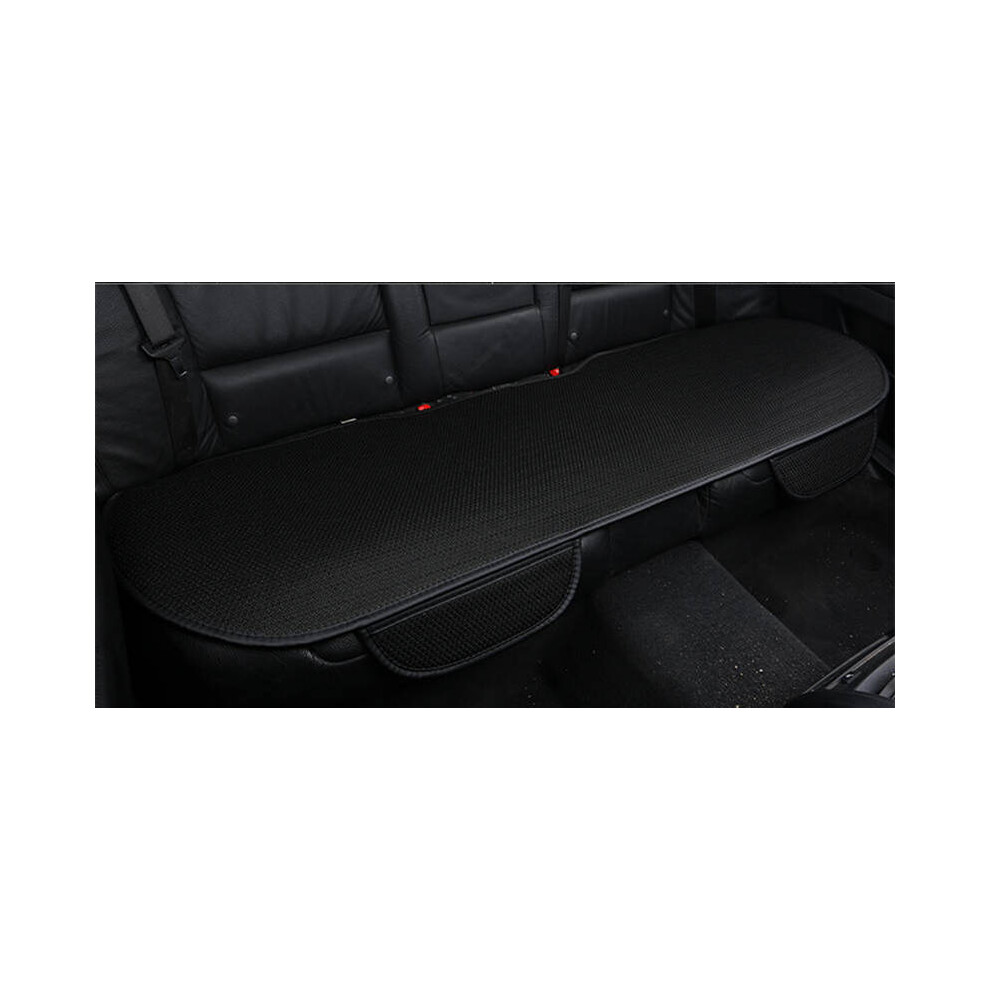 (Noir) Coussin de siège de voiture Housses de siège de voiture, tapis de siège de voiture. petit ensemble