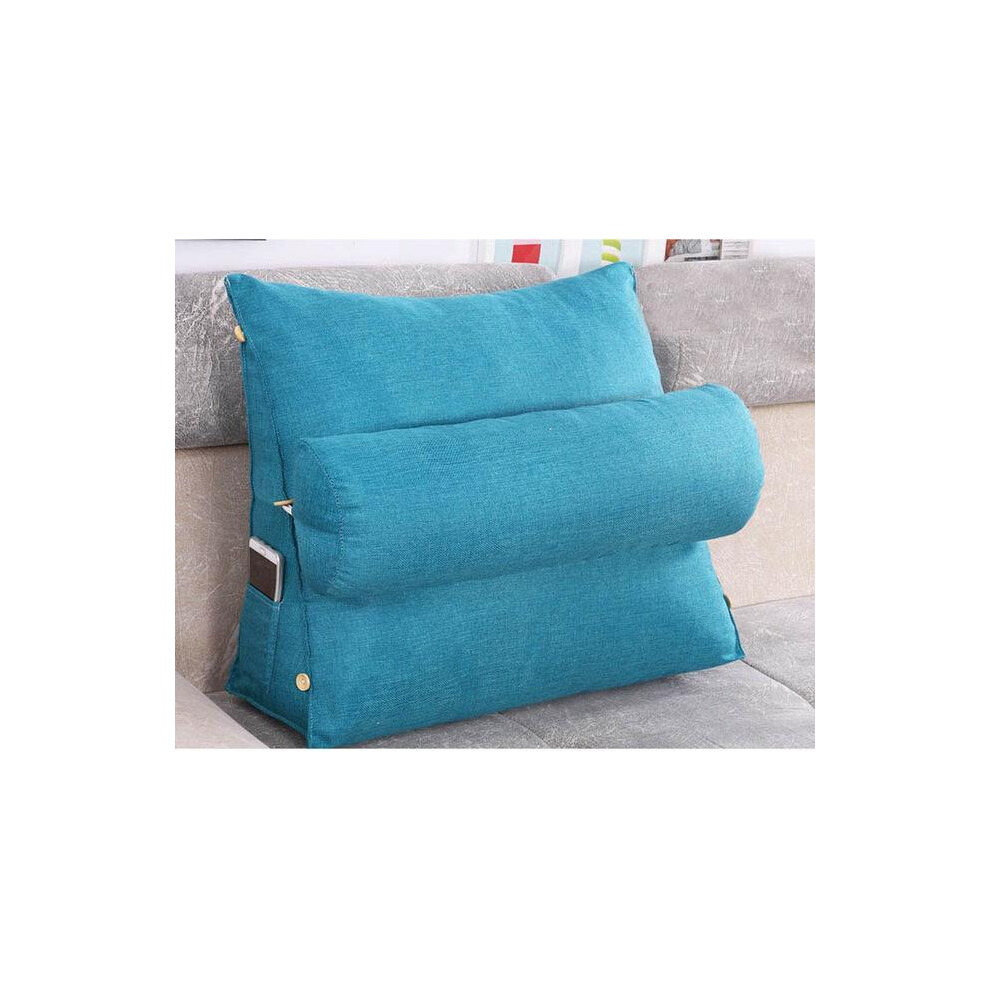 (45x45x20cm-bleu foncé A)Coussin de canapé, coussin de dossier, dossier de lit, chaise de bureau, coussin