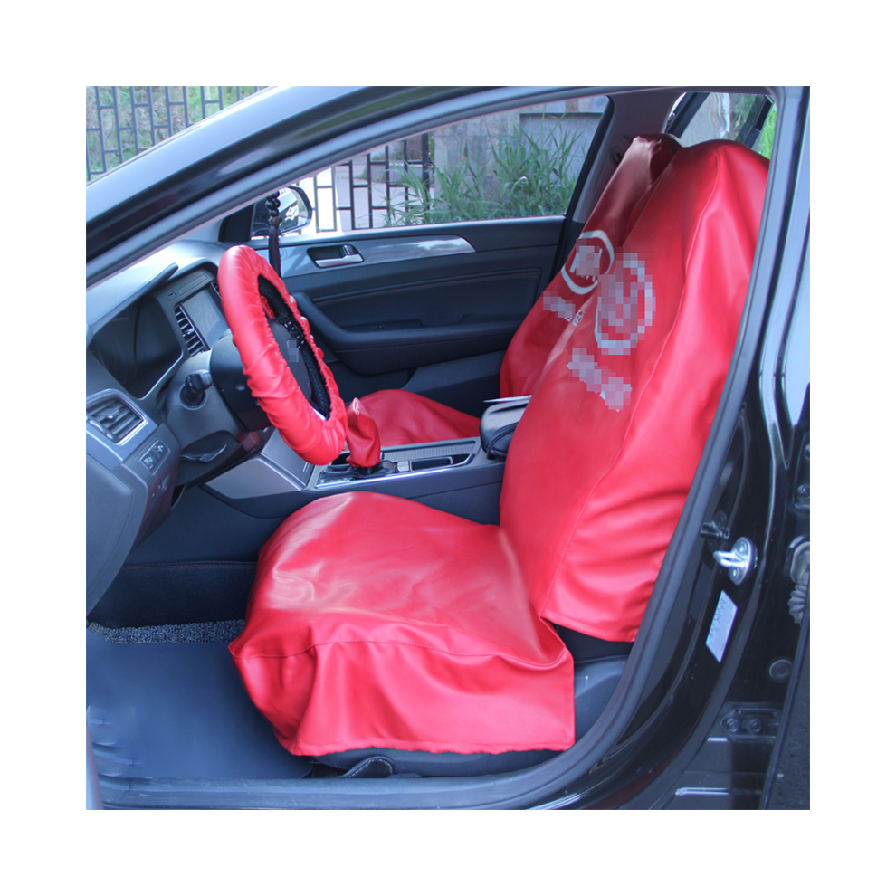 (Black 3-piece set)3-piece car front seat cover heavy duty universal waterproof car seat cover car seat cover breathable