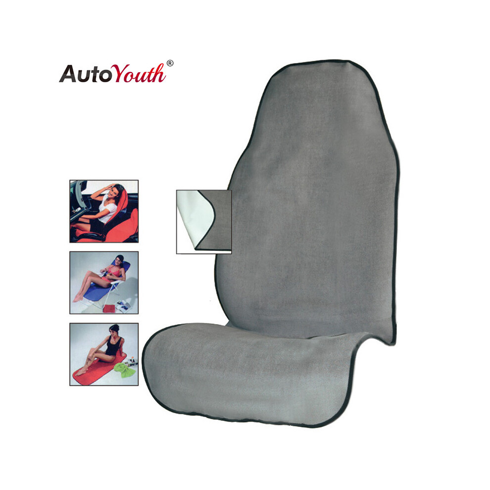 (GRIS) Housse de siège de voiture imperméable, universelle, pour entraînement, gym, yoga, plage, accessoires