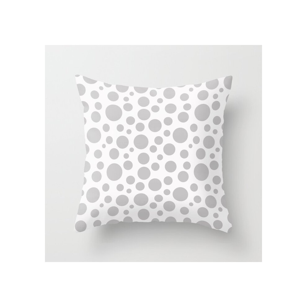 Housses de coussin décoratives géométriques modernes (40 x 40 cm - 18 cm) pour canapé, siège, chaise,