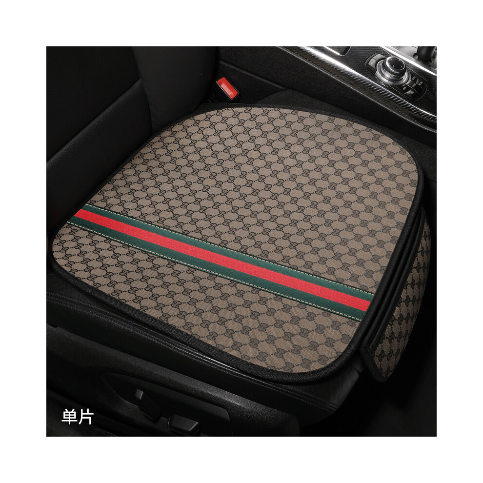 (Marron 1 Pcs A) Ensemble de housses de siège de voiture à la mode 2022 Housse de ceinture de sécurité
