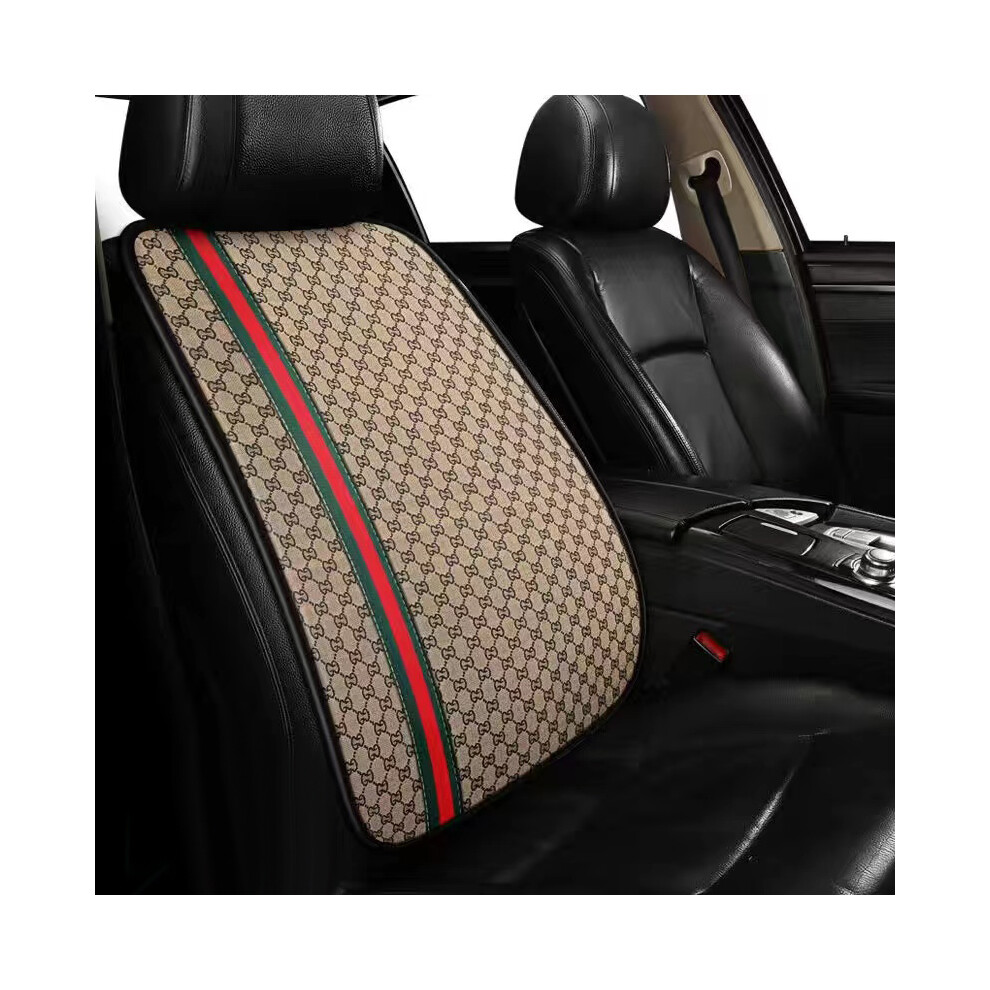 (Marron 1 Pcs B) Ensemble de housses de siège de voiture tendance 2022 Housse de ceinture de sécurité