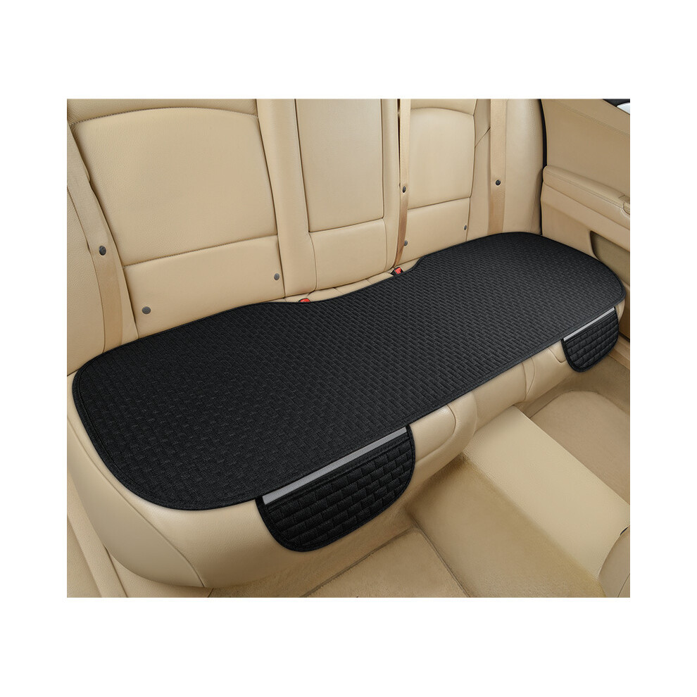 (Arrière noir) Housse de siège de voiture antidérapante de taille universelle, coussin de protection