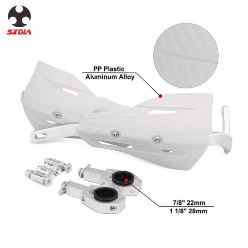 (Κόκκινο) Μοτοσικλέτα 22mm 28mm Hand Guard Handguard Protector for Sur-Ron Sur Ron Surron 2