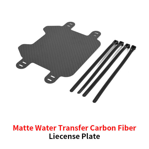 (Ματ φινίρισμα) Για SURRON SUR-RON Light Bee Light X Carbon Fiber Lieense Plate μπροστινή