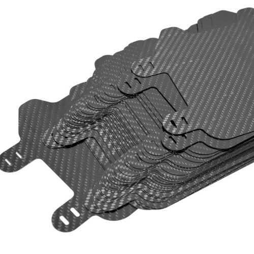 (Ματ φινίρισμα) Για SURRON SUR-RON Light Bee Light X Carbon Fiber Lieense Plate μπροστινή 1