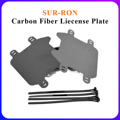 (Ματ φινίρισμα) Για SURRON SUR-RON Light Bee Light X Carbon Fiber Lieense Plate μπροστινή 2