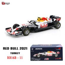 (2021 RB16B NO.11) 2021 Red Bull racewagenmodelvoertuig gegoten speciale levering in Turkije RB16b nr.11