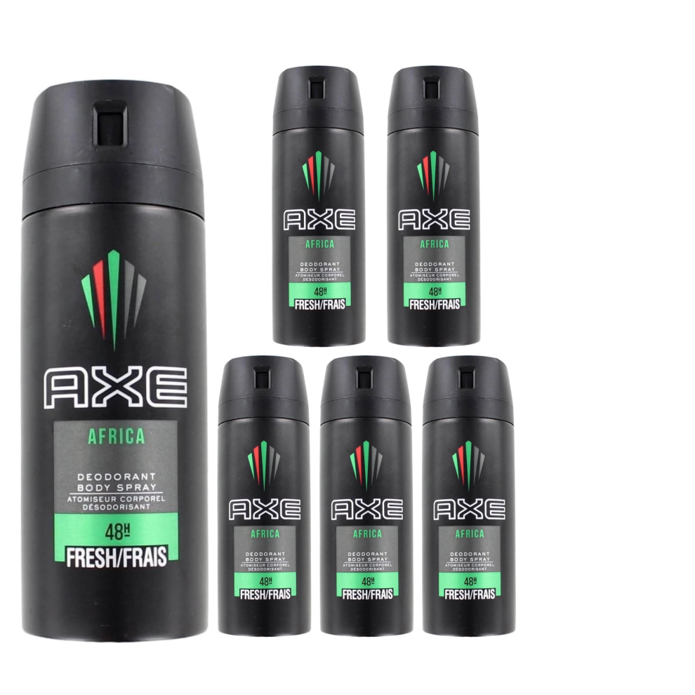 Axe 6 X (Lynx) Africa 150Ml Deodorant Body Spray